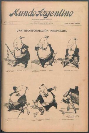 Una transformación inesperada [Caricatura]