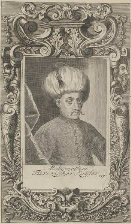 Bildnis des Mahometh III., Türckischer Kayser