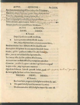 Actus Quintus.