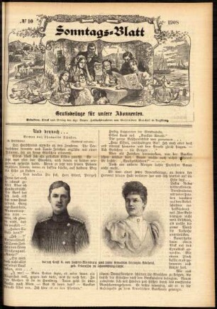 Ausgabe vom Sonntag, den 08. März 1908.