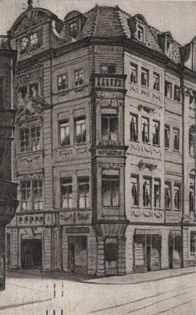 Alt-Leipzig: Romanushaus ; Brühl