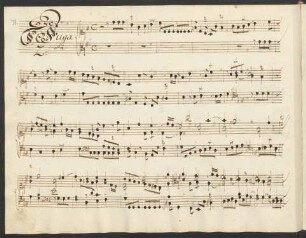 Fugen. Arr; cemb; G-Dur; HWV 606