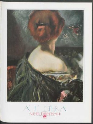 "À l'opéra", pastel
