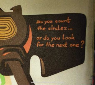 Do you count the circles... or do you look for the next one?