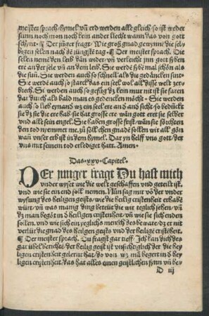 Das .xxv. Capitel.