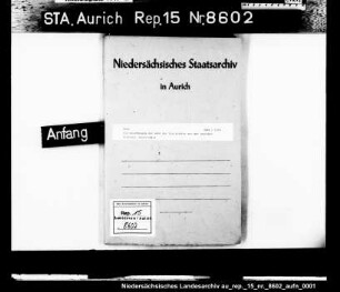 Die Genehmigung der Wahl der Sielrichter bei der Greetmer Sielacht, Ostervogtei
