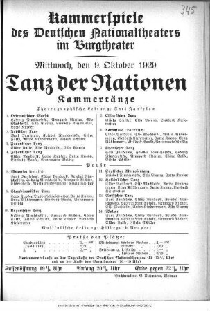 Tanz der Nationen
