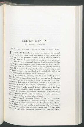 Crítica musical