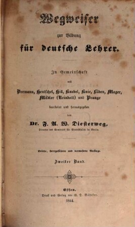 Wegweiser zur Bildung für deutsche Lehrer, 2