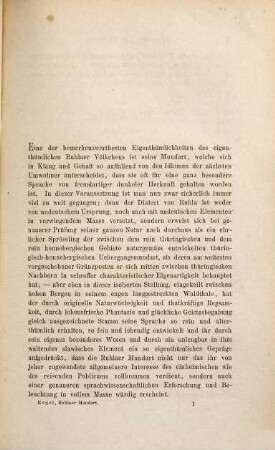 Die Ruhlaer Mundart