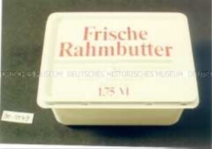 Verpackung für "Frische Rahmbutter"