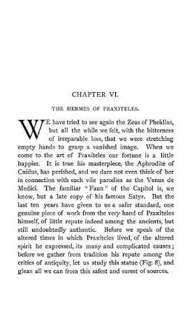 Chapter VI. The Hermes Of Praxiteles.