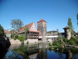 Nürnberg: Weinstadel, Wasserturm, Henkerturm und Henkerbrücke