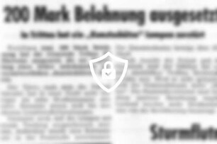 200 [Name maskiert] ausgesetzt