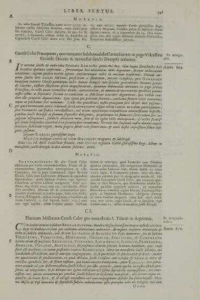 C. Caroli Calvi Praeceptum, quo mercatus hebdomadalis Cormeliarum in pago Vilcassino Gerardo Decano & monachis sancti Dionysii tribuitur.