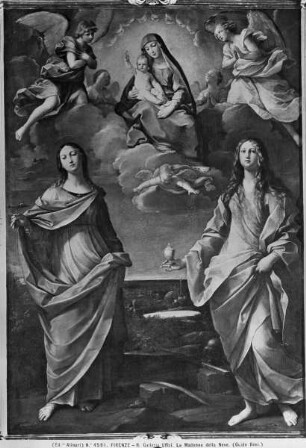 Madonna della Neve mit den Heiligen Lucia und Magdalena