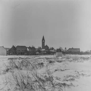 Radibor : Radibor. Ortsansicht. Winteraufnahme