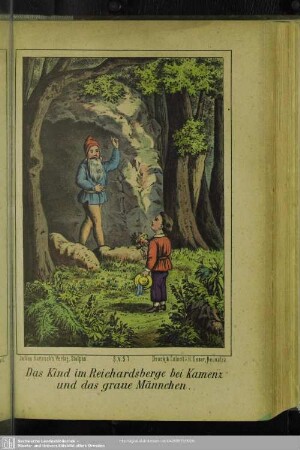 Das Kind im Reichardsberge b. Kamenz und das graue Männchen