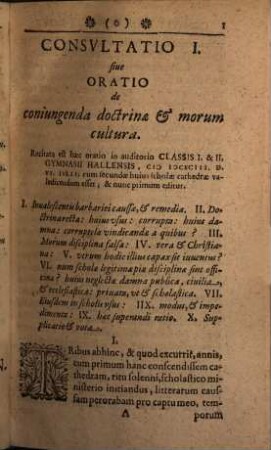 Gothofredi Vockerodt Consultationes de litterarum studiis recte, & religiose instituendis; nec non de publicarum scholarum uso, pretio, & disciplina sanctiore