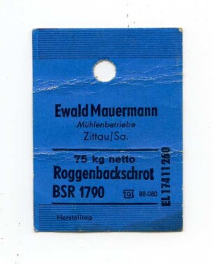 Ewald Mauermann Mühlenbetriebe Zittau