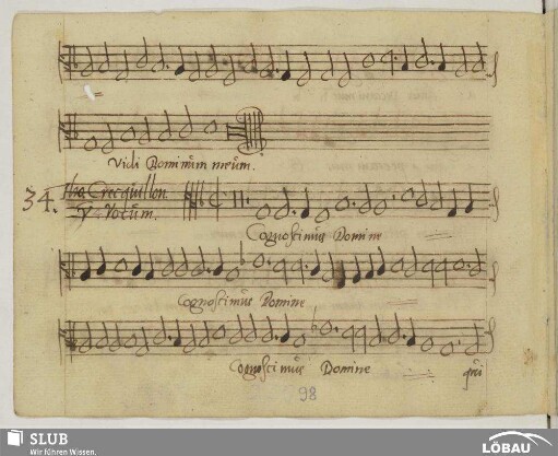 Crecquillon, Thomas: Cognoscimus Domine