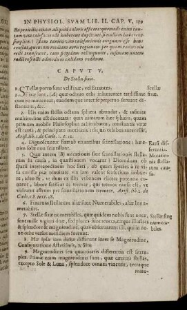 Caput V. De Stellis fixis