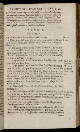 Caput V. De Stellis fixis