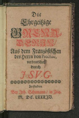 Die Ehrgeitzige Grenaderin