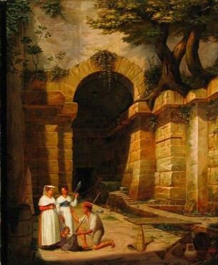 Der Emissar am Albaner See