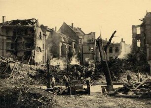Zerstörungen Zweiter Weltkrieg. Kaiserallee 63-67