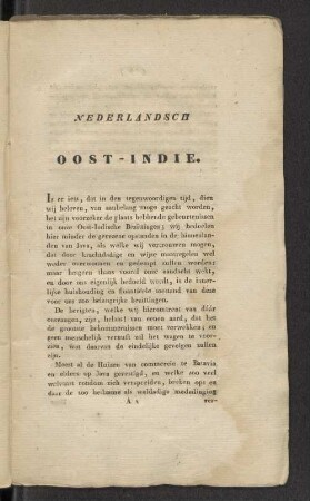 Nederlandsch Oost-Indie.