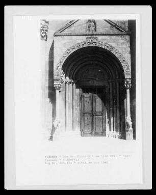 San Donnino / Cattedrale di san Donnino / Duomo di Fidenza — Portal