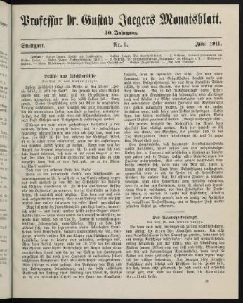 69-80, Nr. 6. Juni 1911.