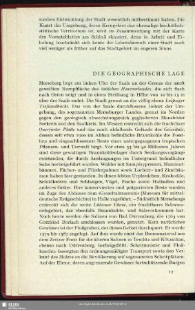 Die geographische Lage