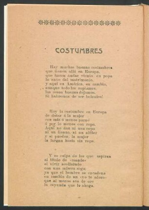 Costumbres