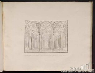 39. Perspectivische Ansicht vom Inneren der entworfenen St. Gertrauds-Kirche zu Berlin. No. 3.
