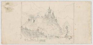 Thiersch, Friedrich von; nicht bestimmbare Blätter - Schloss (Ansicht)
