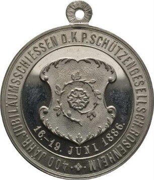 Medaille, 1886