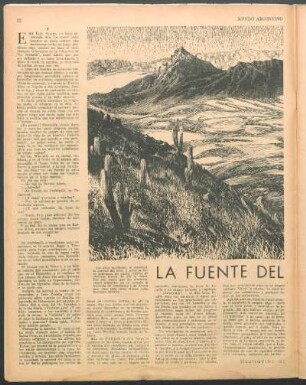 La fuente del camino : Novela corta por Cesar Carrizo