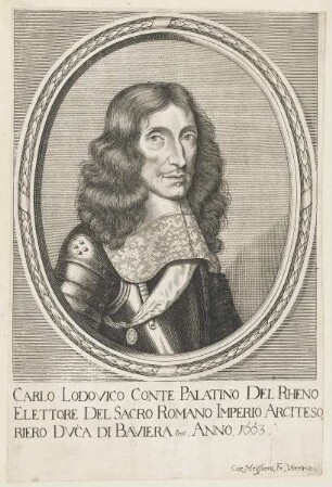 Bildnis des Carlo Lodovico, Kurfürst von Pfalz