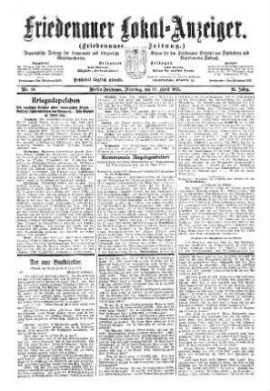Nr. 98, 27.04.1915