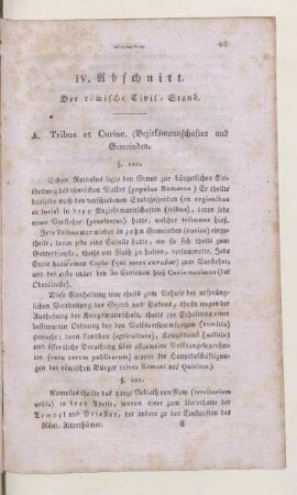 IV. Abschnitt