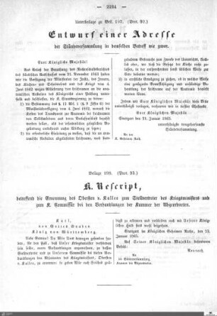 Beilagen zu Protokoll, 93. Sitzung