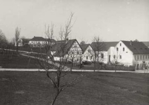 Ortsteilansicht mit Gehöften