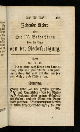427-440, Da er aber noch ferne von dannen war...