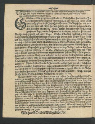 Textus Joh. 3. v. 16.