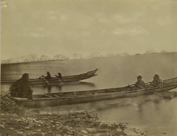 Boats of the Gilyaks, lower Armur