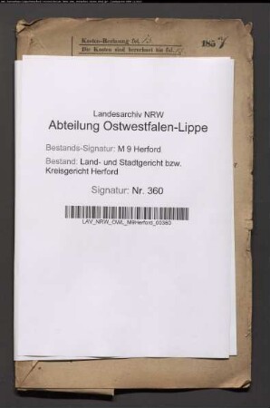 Erblasser: Ernstmeyer, Anne Catharine Ilsabein, geb. Flöring: