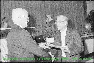 Verabschiedung von Prof. Gerd Schatz (Leiter des Instituts für Kernphysik III (IK III)) in den Ruhestand