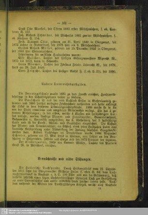 Andere Unterrichtsanstalten